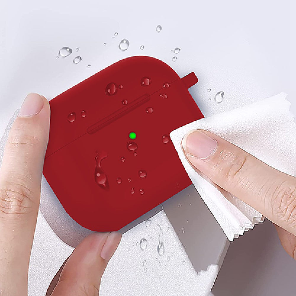 Husa Soft Silicone - AirPods 3 - Light Red