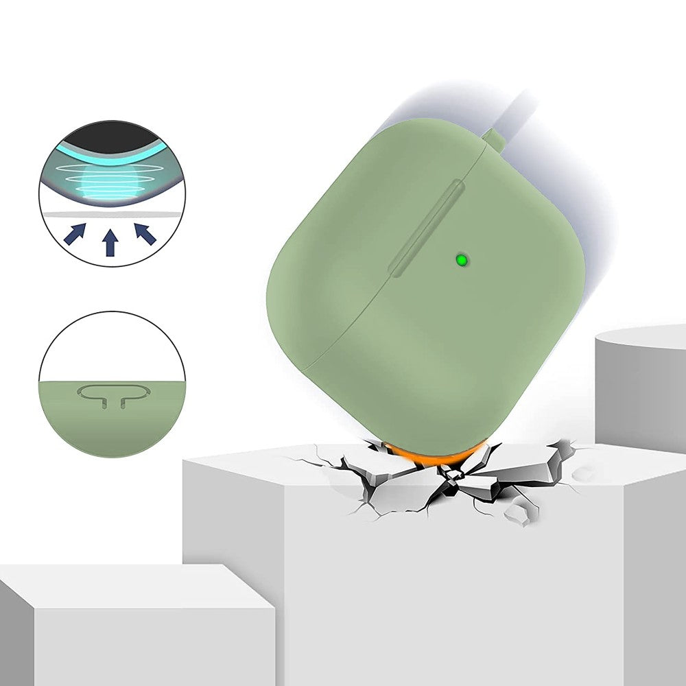 Husa Soft Silicone - AirPods 3 - Verde