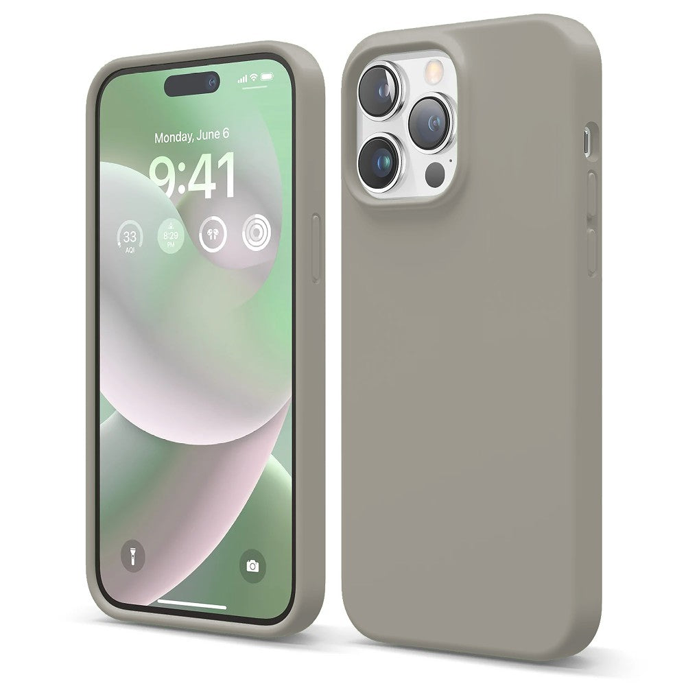 Husa Soft Silicone - iPhone 14 Pro Max - Gray