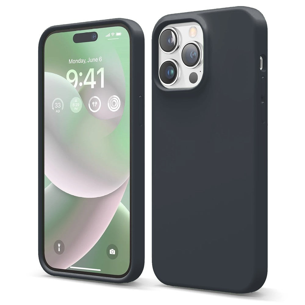 Husa Soft Silicone - iPhone 14 Pro Max - Midnight Blue