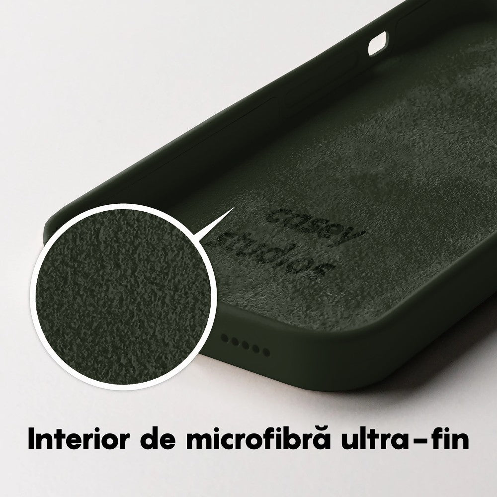 Husa Soft Silicone - iPhone 14 - Dark Marine Green