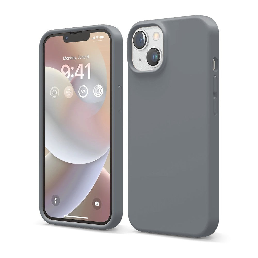 Husa Soft Silicone - iPhone 14 - Dark Gray