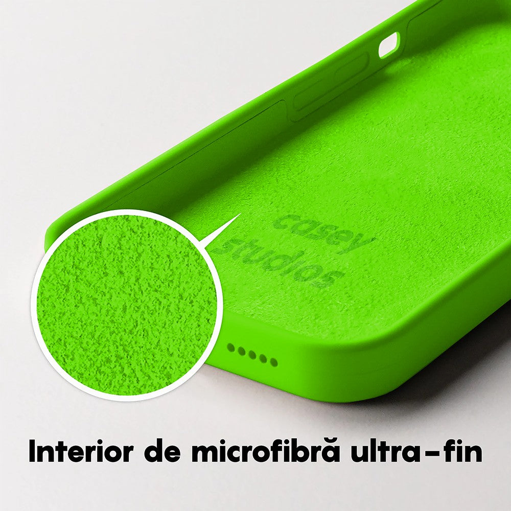 Husa Soft Silicone - iPhone 14 Pro - Neon Green