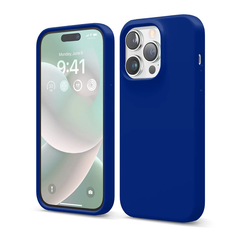 Husa Soft Silicone - iPhone 14 Pro - Dark Blue