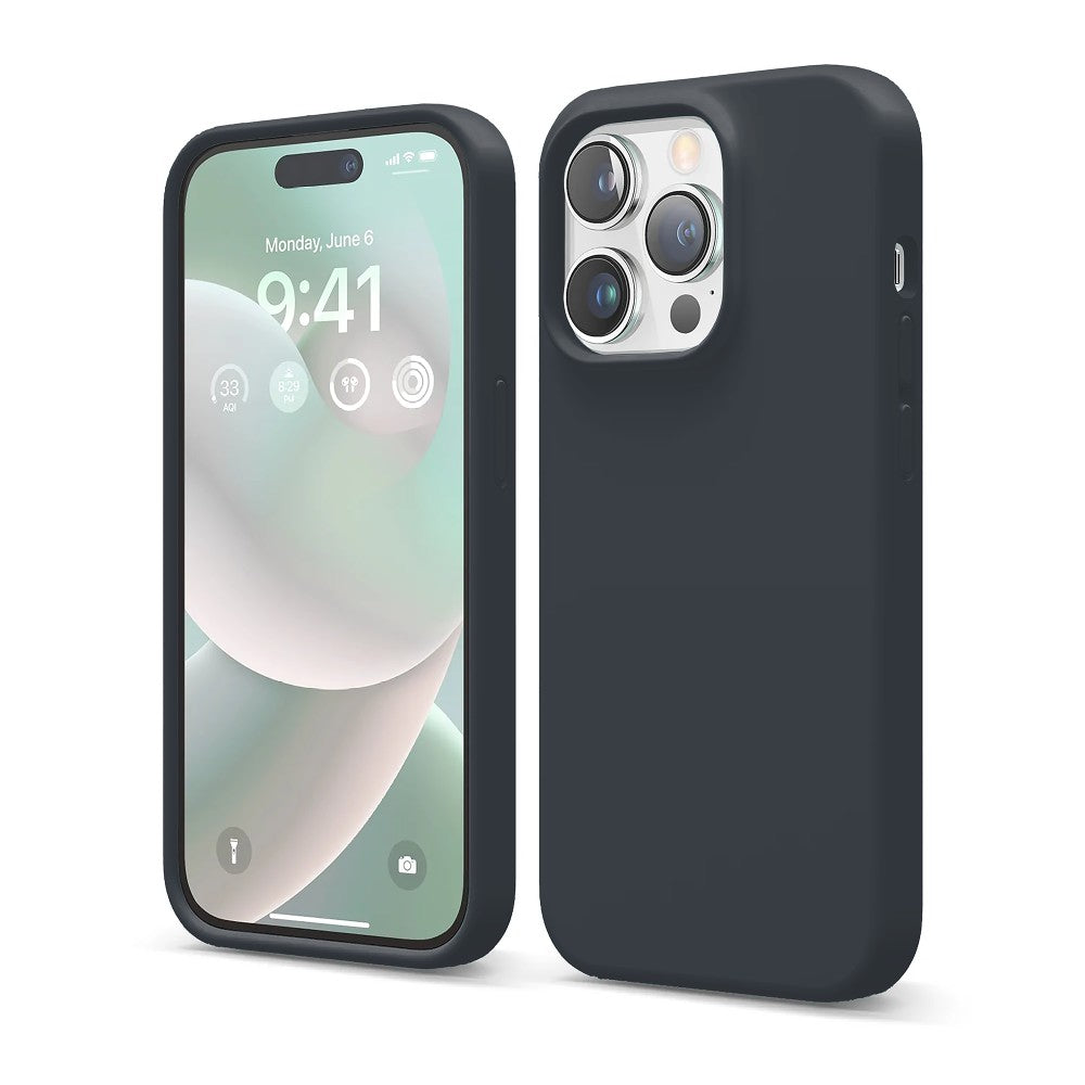 Husa Soft Silicone - iPhone 14 Pro - Midnight Blue