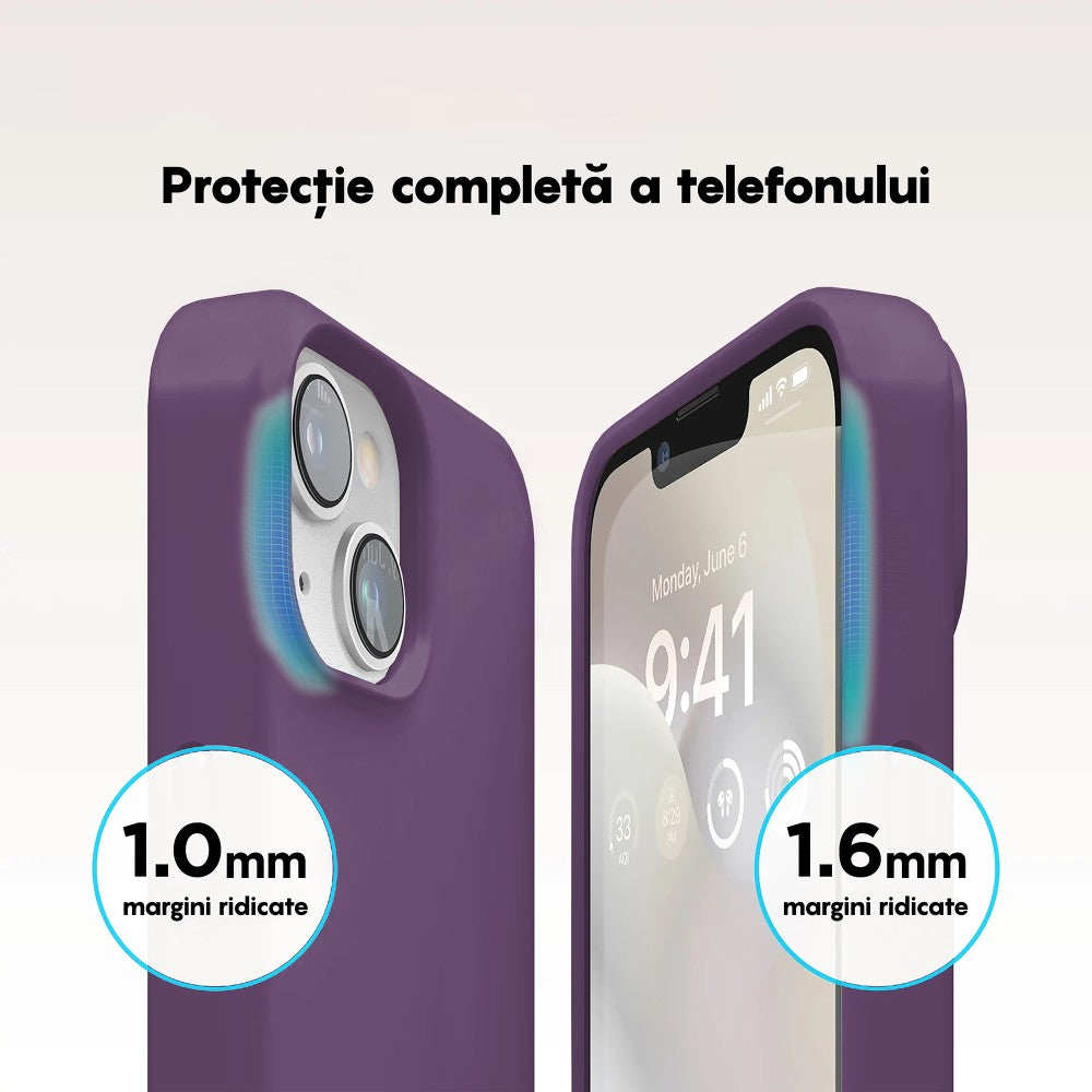 Husa Soft Silicone - iPhone 14 Plus - Light Purple