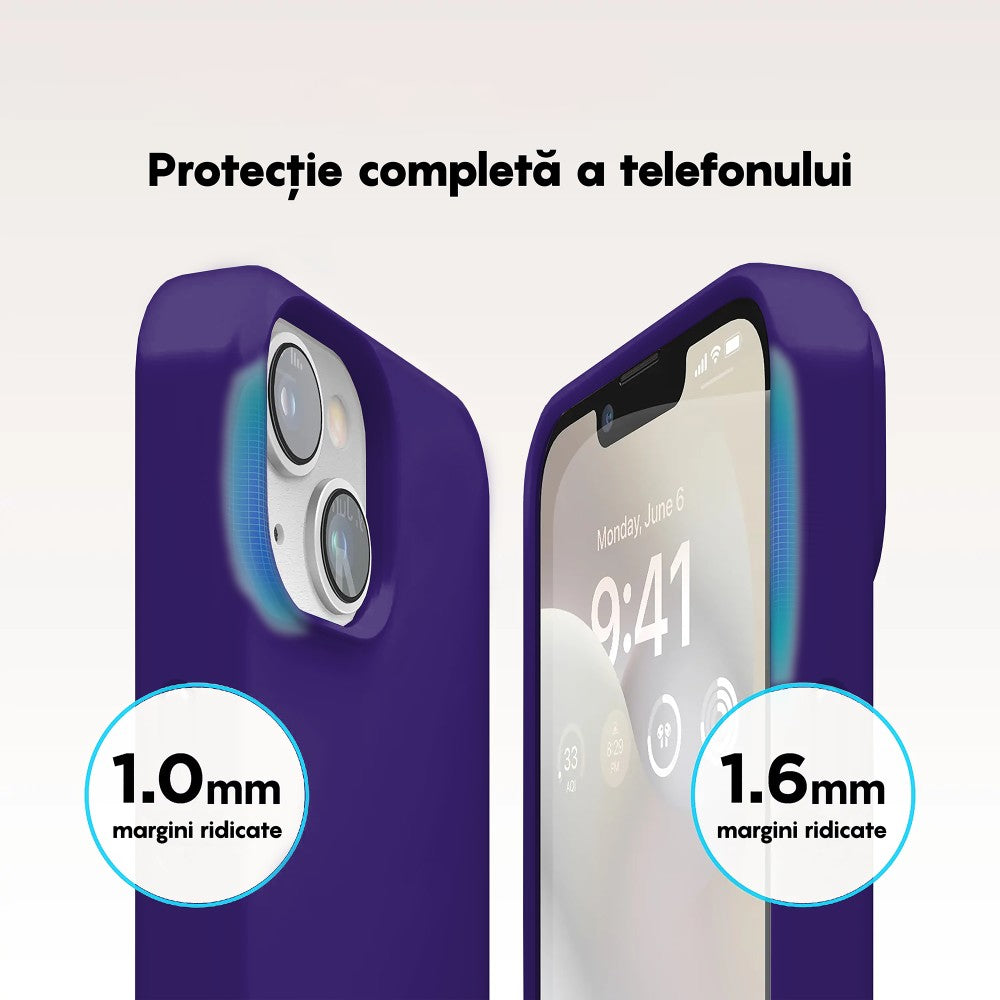 Husa Soft Silicone - iPhone 14 Plus - Purple