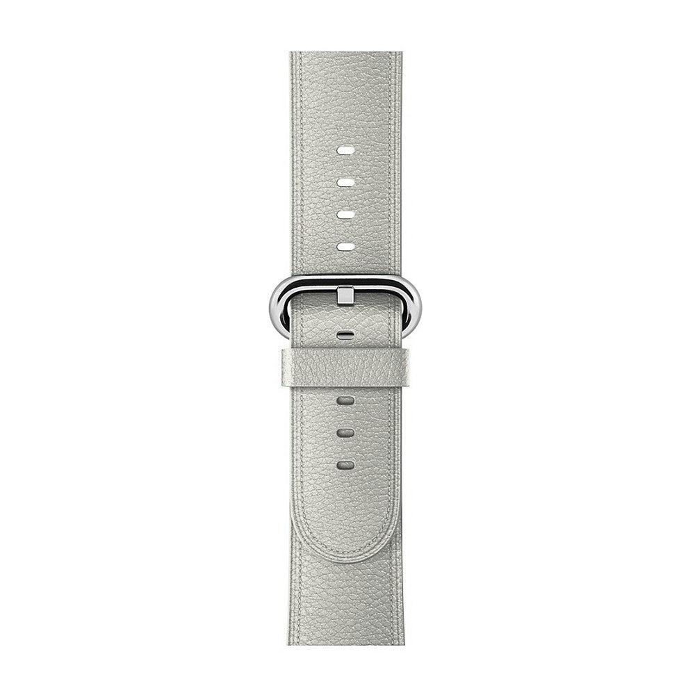 Curea Leather Classic - Apple Watch 1/2/3/4/5/6/7/8/9/SE/Ultra 1/Ultra 2 - 42/44/45/49 MM - White