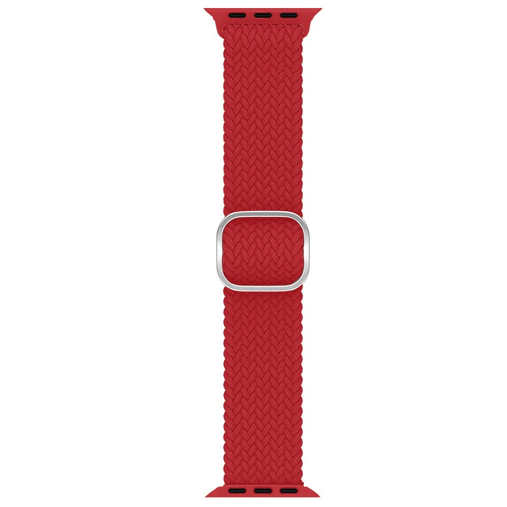 Curea Braided Weave - Apple Watch 1/2/3/4/5/6/7/8/9/SE - 38/40/41 MM - Red