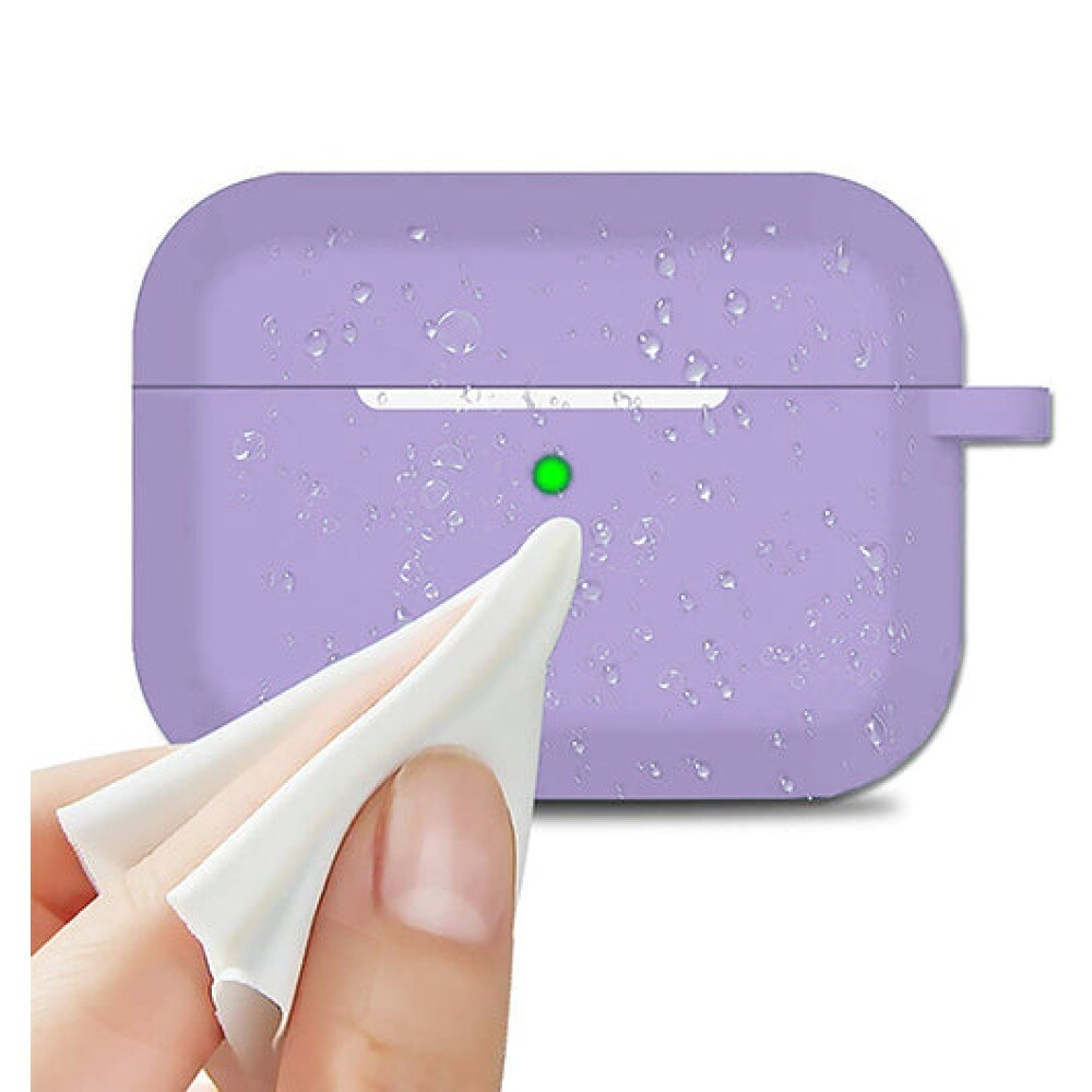 Husa Soft Silicone - AirPods Pro 1/2 - Light Lilac