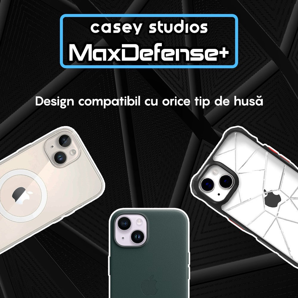 Set 2x Folie Camera MaxDefense+ - iPhone 15/15 Plus - Clear