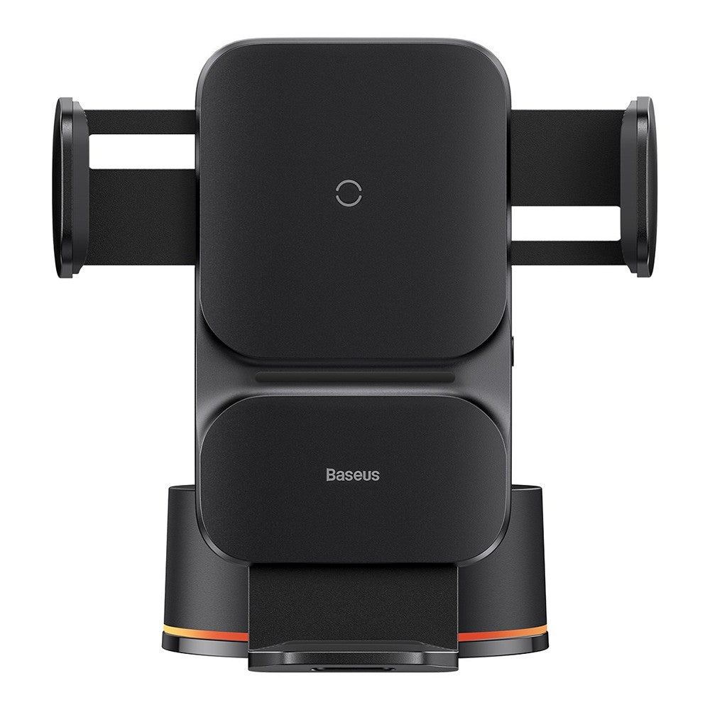 Suport Auto cu Incarcare Wireless 15W Baseus Wisdom Alignment CGZX000101 - Negru