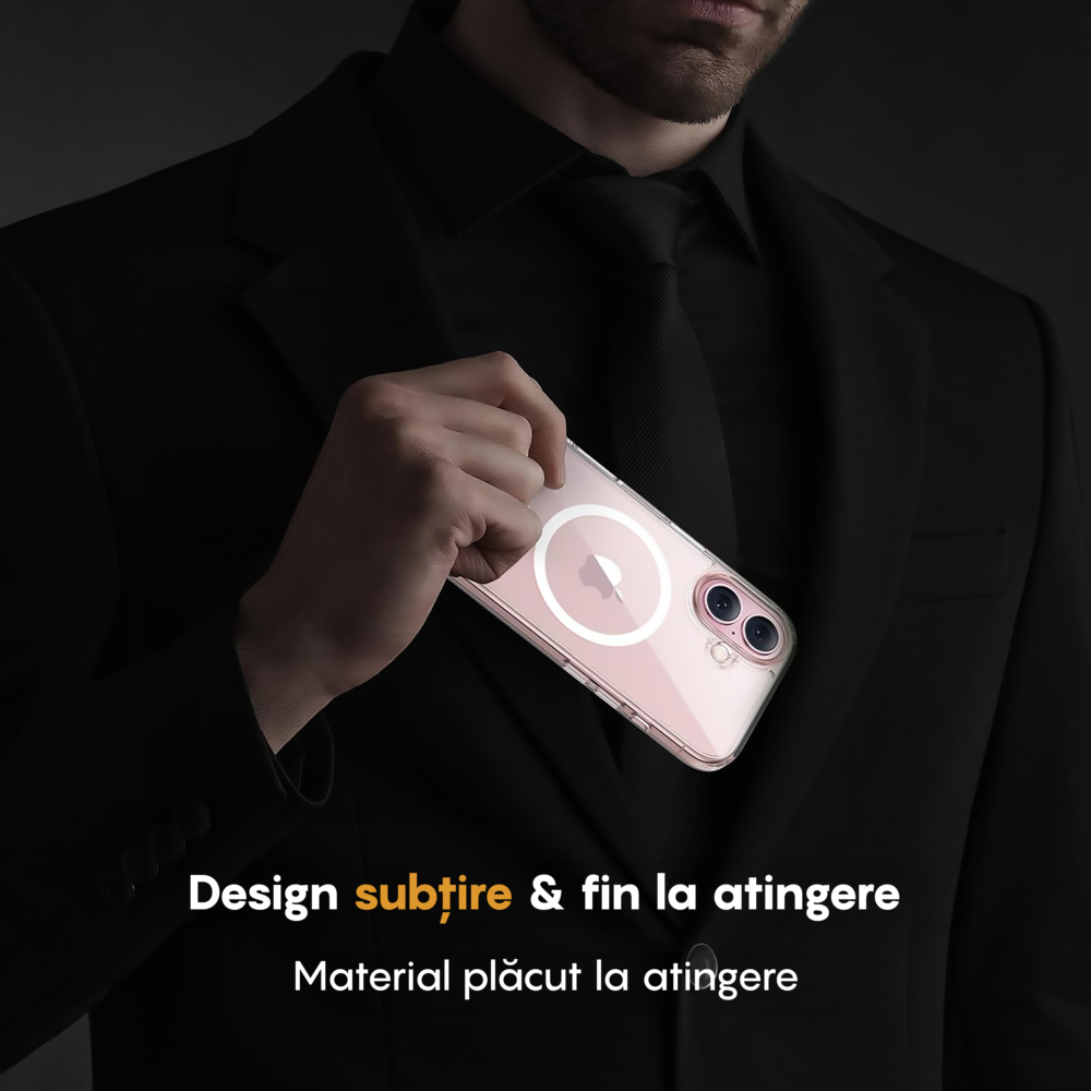 Husa MagSafe - iPhone 17 - Transparent