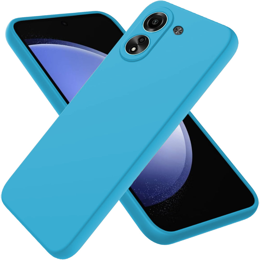 Husa Soft Silicone - Xiaomi Redmi 13C - Cadet Blue