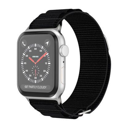 Curea Alpine Adventure - Apple Watch 1/2/3/4/5/6/7/8/9/SE/Ultra 1/Ultra 2 - 42/44/45/49 MM - Negru