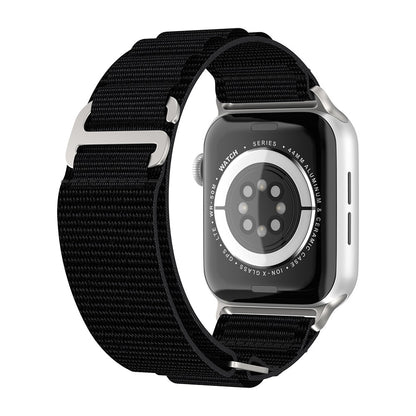 Curea Alpine Adventure - Apple Watch 1/2/3/4/5/6/7/8/9/SE/Ultra 1/Ultra 2 - 42/44/45/49 MM - Negru