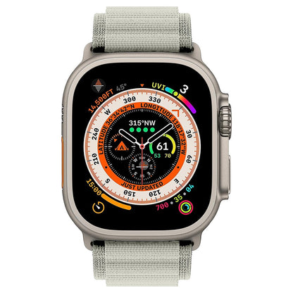 Curea Alpine Adventure - Apple Watch 1/2/3/4/5/6/7/8/9/SE/Ultra 1/Ultra 2 - 42/44/45/49 MM - Crem
