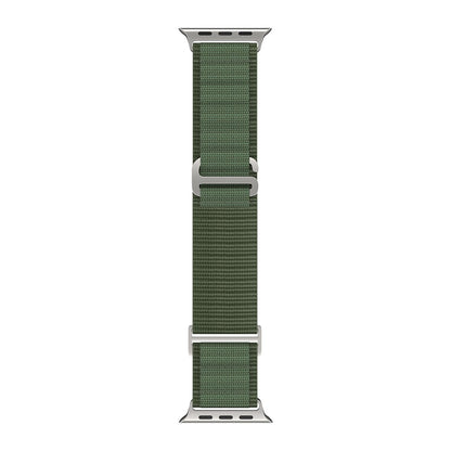 Curea Alpine Adventure - Apple Watch 1/2/3/4/5/6/7/8/9/SE/Ultra 1/Ultra 2 - 42/44/45/49 MM - Verde Inchis