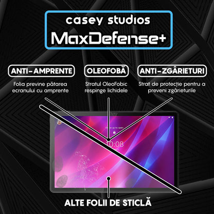 Folie Sticla MaxDefense+ - Lenovo Tab P11 Plus/P11 11" (TB-J606F/TB-J606X/TB-J616X) - Clear