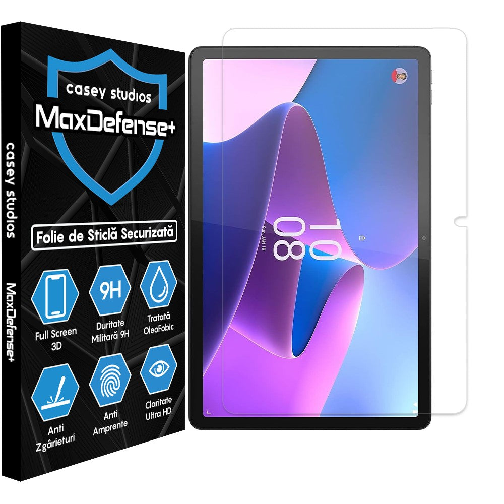 Folie Sticla MaxDefense+ - Lenovo Tab P11 Pro Gen 2 2022 11.2? (TB-132FU) - Clear