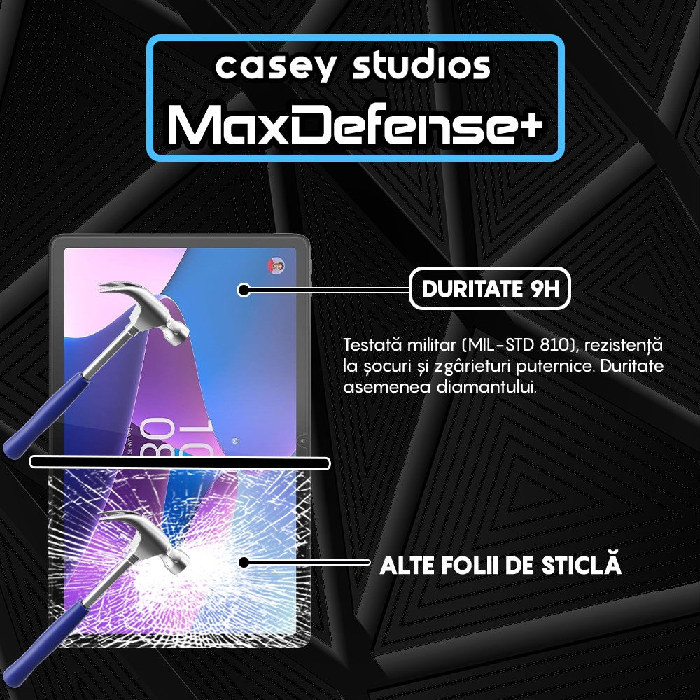 Folie Sticla MaxDefense+ - Lenovo Tab P11 Pro Gen 2 2022 11.2? (TB-132FU) - Clear