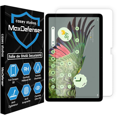 Folie Sticla MaxDefense+ - Google Pixel Tablet - Clear