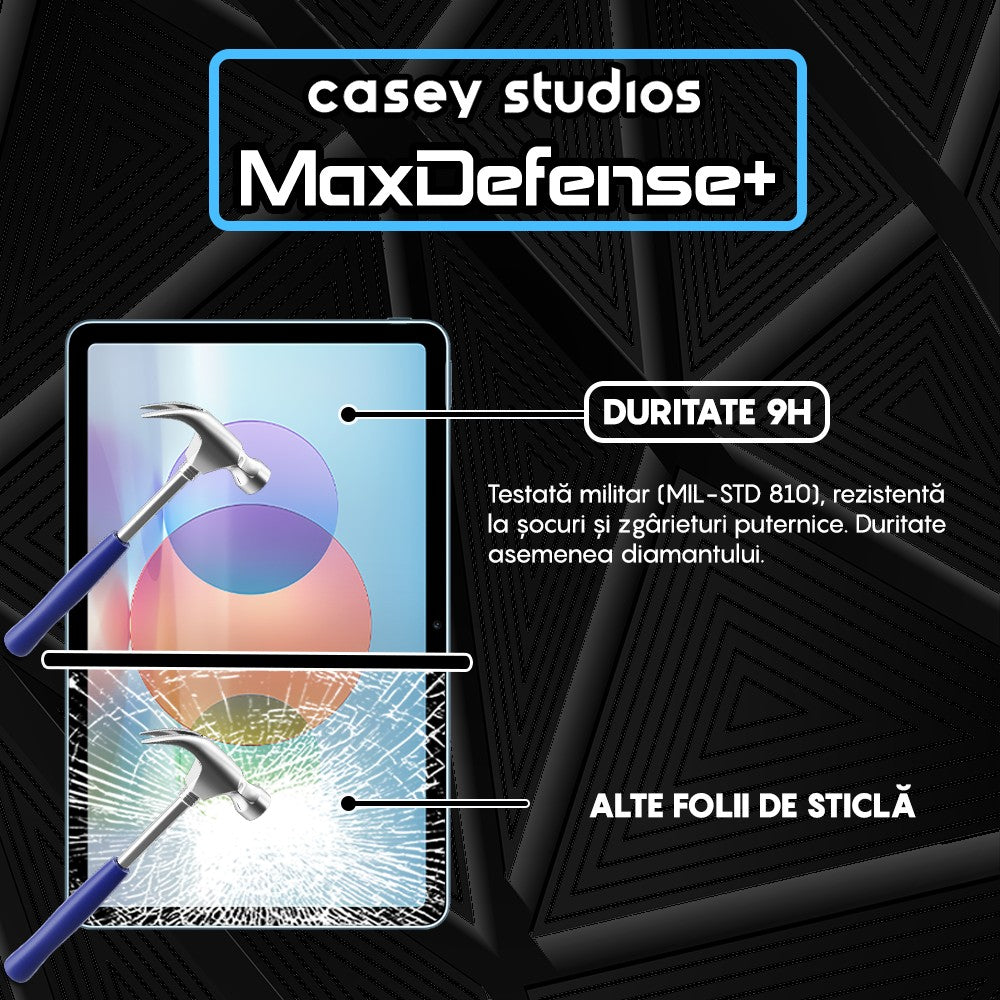 Folie Sticla MaxDefense+ - Huawei MatePad 10.4/10.4 2022 - Clear
