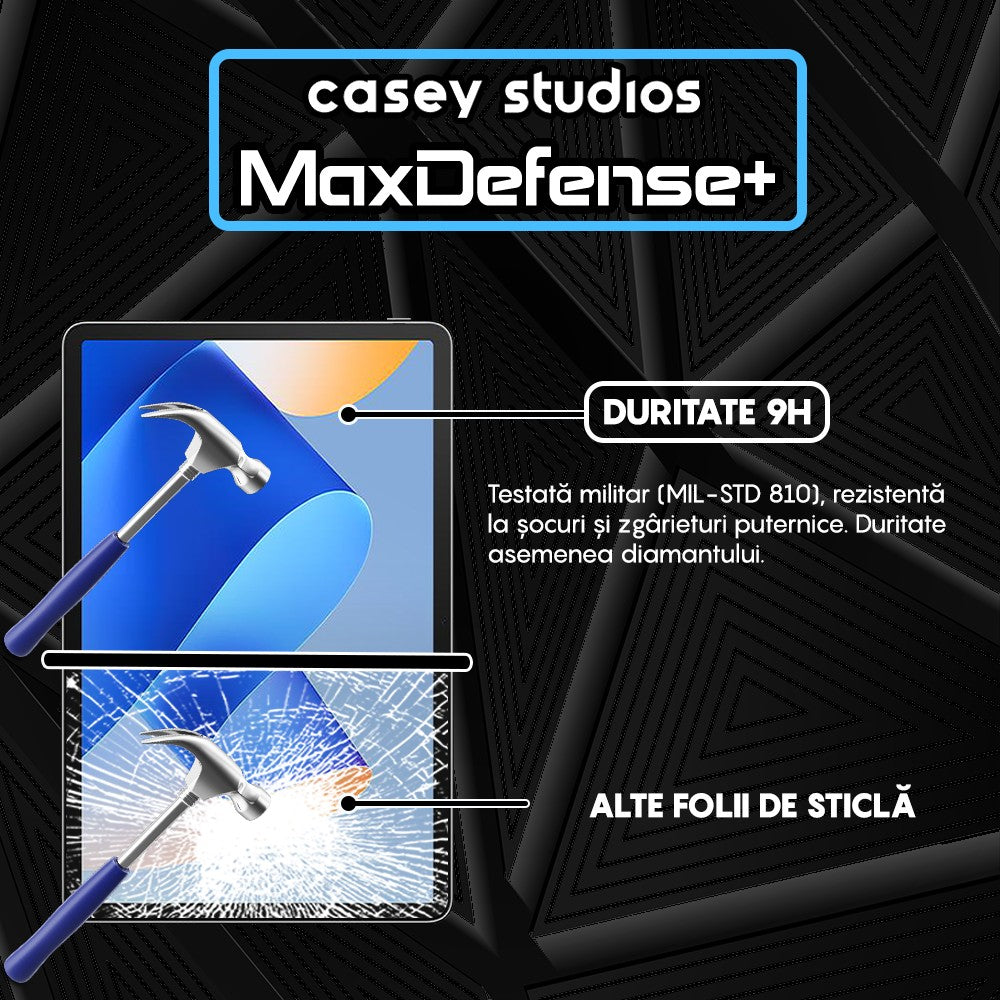 Folie Sticla MaxDefense+ - Huawei MatePad 11 2023 - Clear