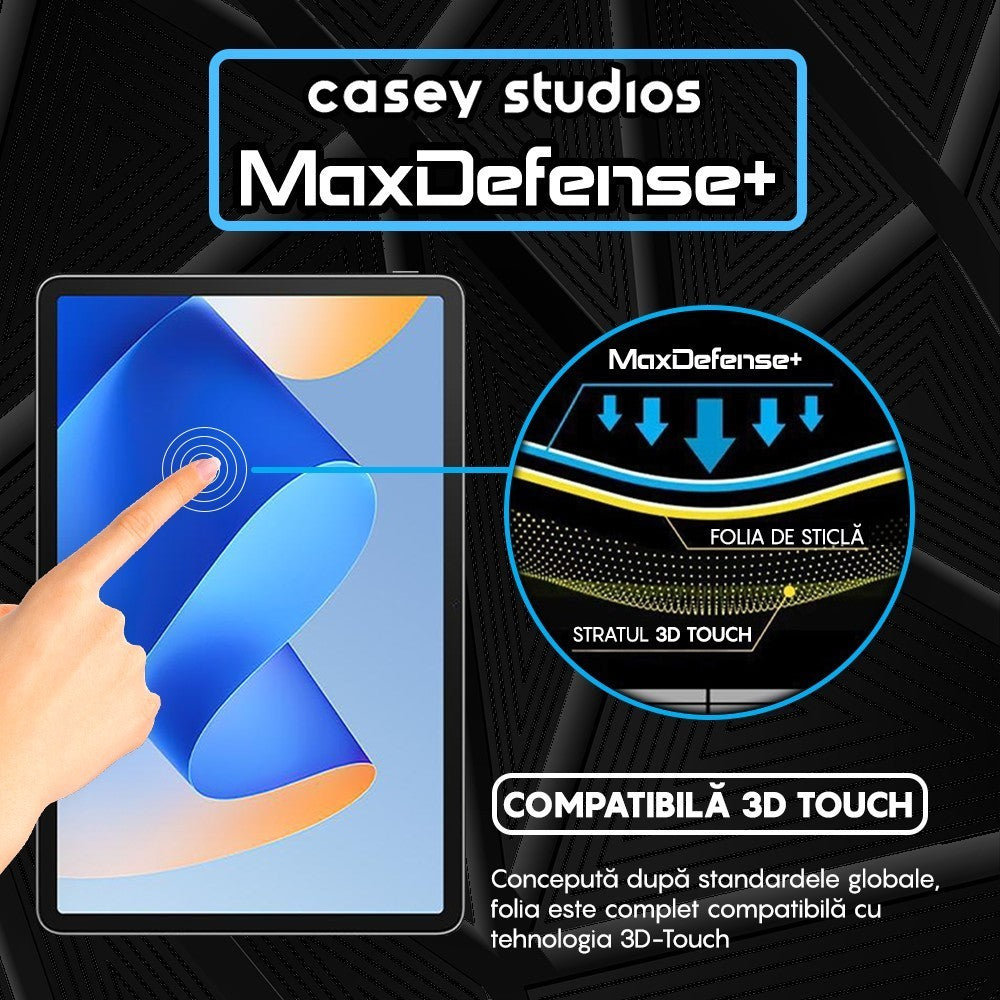 Folie Sticla MaxDefense+ - Huawei MatePad 11 2023 - Clear