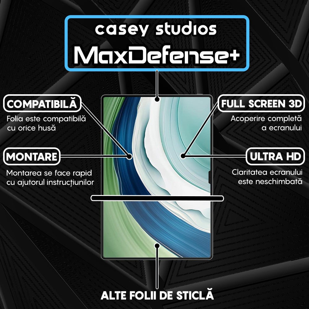 Folie Sticla MaxDefense+ - Huawei MatePad Pro 13.2 - Clear