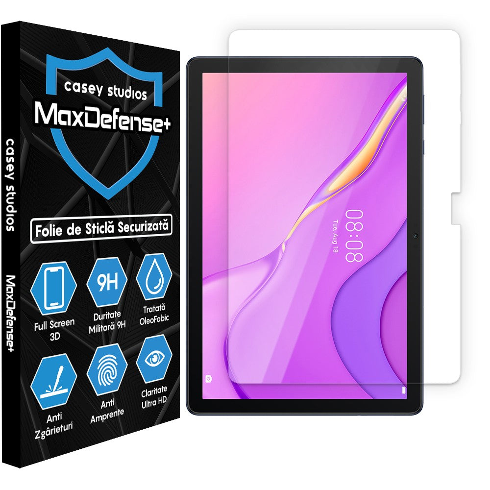 Folie Sticla MaxDefense+ - Huawei MatePad T 10s 10.1" 2020 - Clear