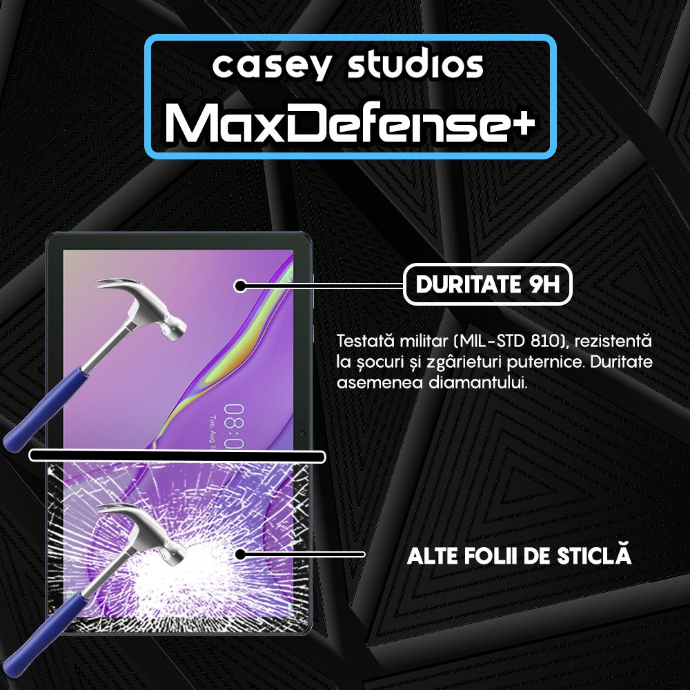 Folie Sticla MaxDefense+ - Huawei MatePad T 10s 10.1" 2020 - Clear