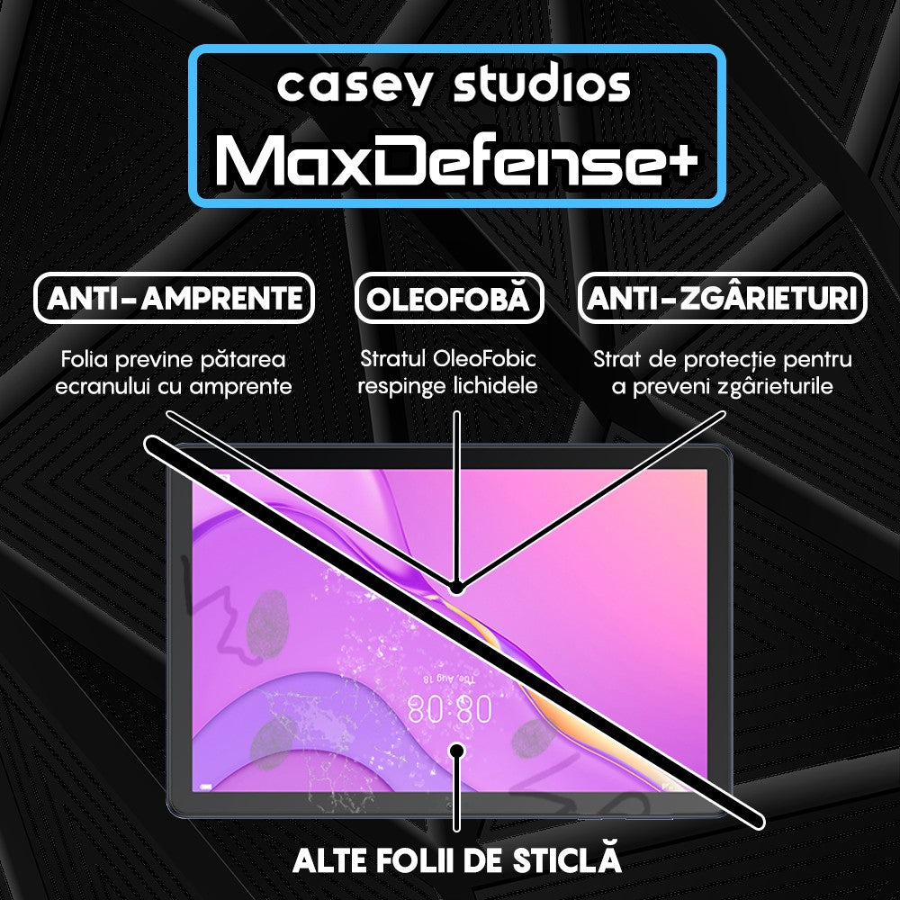 Folie Sticla MaxDefense+ - Huawei MatePad T 10s 10.1" 2020 - Clear