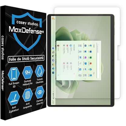 Folie Sticla MaxDefense+ - Microsoft Surface Pro 9 - Clear