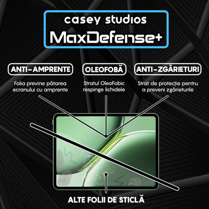 Folie Sticla MaxDefense+ - OnePlus Pad Pro - Clear