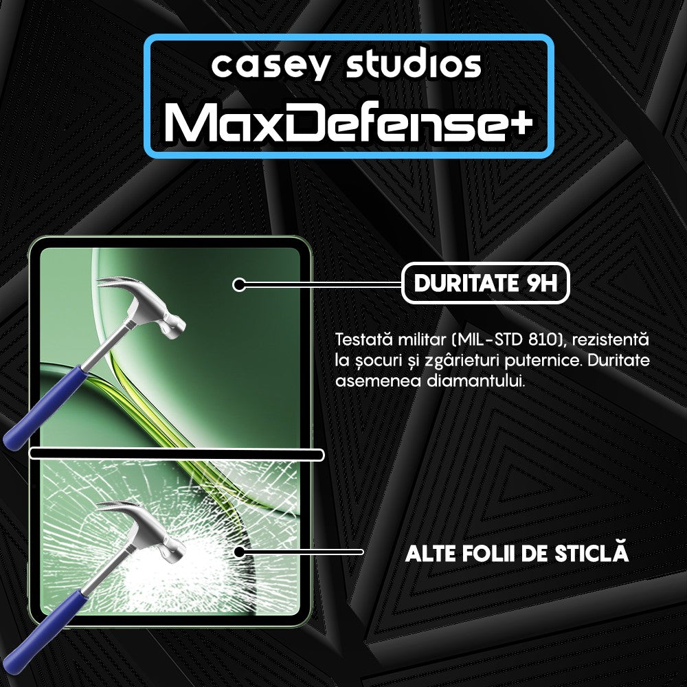 Folie Sticla MaxDefense+ - OnePlus Pad Pro - Clear