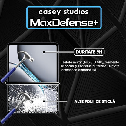 Folie Sticla MaxDefense+ - OnePlus Pad 2 - Clear