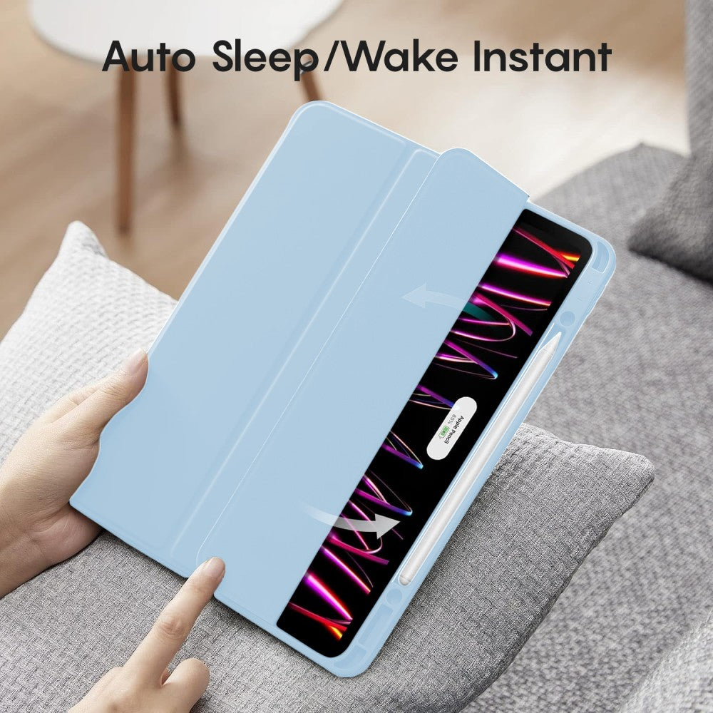 Husa MagneticX - iPad Air 13 2024/Pro 2022/2021/2020/2018 12.9" - Albastru