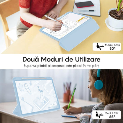 Husa MagneticX - iPad Air 11 2024/Air 5/4 10.9" - Albastru