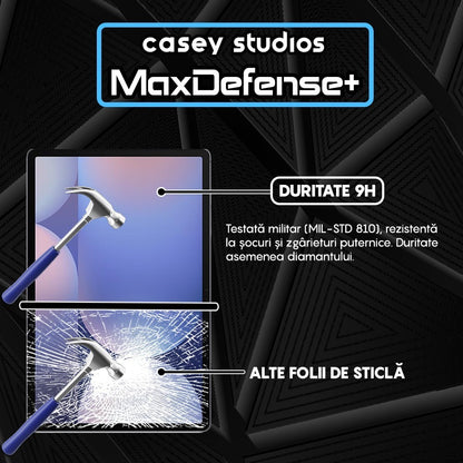 Folie Sticla MaxDefense+ - Samsung Galaxy Tab S10+ - Clear