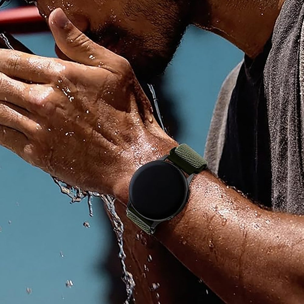 Curea Braided Classic - Amazfit Active/GTR Mini/Bip3 pro/Bip3/GTS4 Mini/GTS 3/GTS2e/GTS2mini/GTS 2/ pop pro/pop/BIP U/GTR 42mm/GTS/BIP/BIP lite/Bip1S - 20mm - Verde