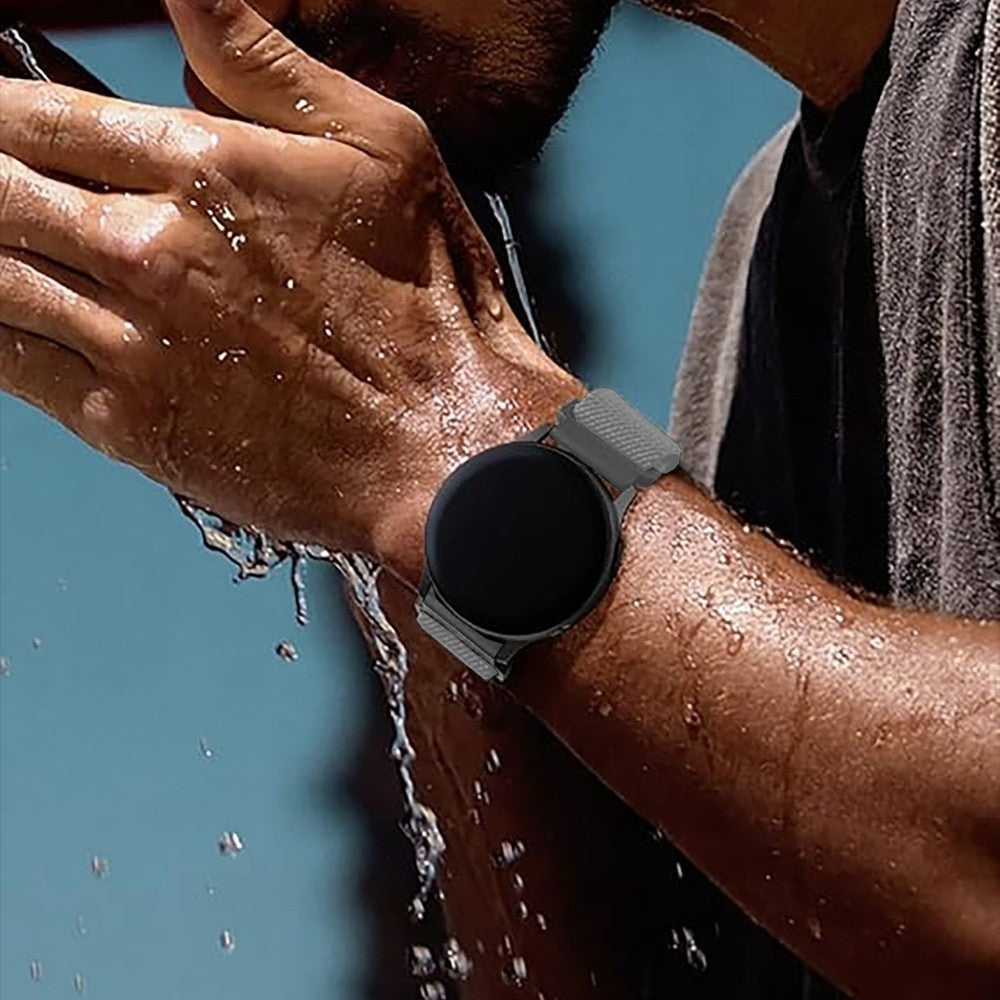 Curea Braided Classic - Amazfit BIP5/GTR4/GTR3/GTR3 pro/GTR2e/GTR2/3 stratoS/GTR 47mm - 22mm - Gri