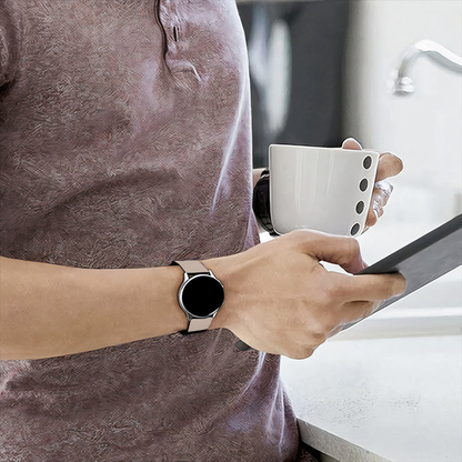 Curea Silicone Classic - Amazfit Active/GTR Mini/Bip3 pro/Bip3/GTS4 Mini/GTS 3/GTS2e/GTS2mini/GTS 2/ pop pro/pop/BIP U/GTR 42mm/GTS/BIP/BIP lite/Bip1S - 20mm - Pink Sand