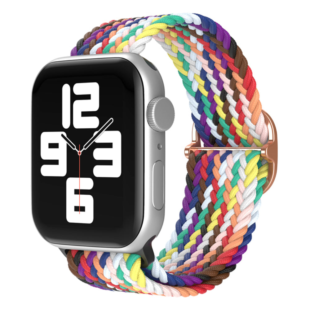 Curea Braided Weave - Apple Watch 1/2/3/4/5/6/7/8/9/10/11/SE/SE2/SE3 - 38/40/41/42 MM - Mixed Colors