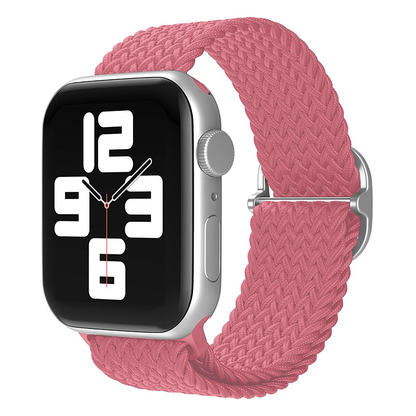 Curea Braided Weave - Apple Watch 1/2/3/4/5/6/7/8/9/10/11/SE/SE2/SE3 - 38/40/41/42 MM - Pink