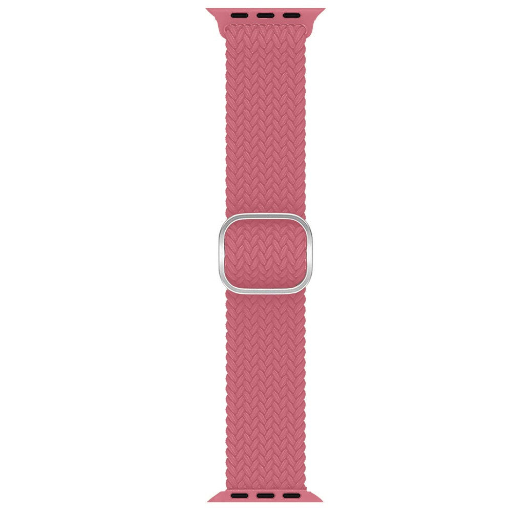 Curea Braided Weave - Apple Watch 1/2/3/4/5/6/7/8/9/10/11/SE/SE2/SE3 - 38/40/41/42 MM - Pink