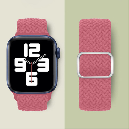Curea Braided Weave - Apple Watch 1/2/3/4/5/6/7/8/9/10/11/SE/SE2/SE3 - 38/40/41/42 MM - Pink
