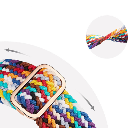 Curea Braided Weave - Apple Watch 1/2/3/4/5/6/7/8/9/10/11/SE/SE2/SE3/Ultra 1/Ultra 2/Ultra 3 - 42/44/45/46/49 MM - Mixed Colors