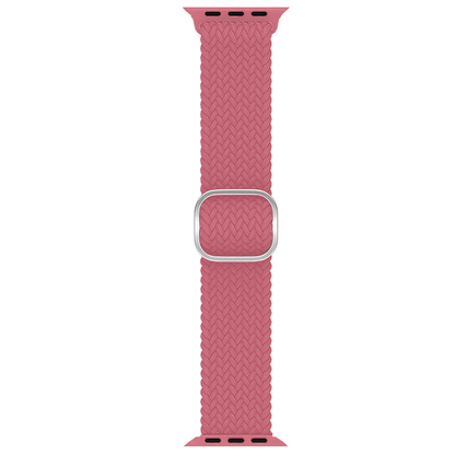 Curea Braided Weave - Apple Watch 1/2/3/4/5/6/7/8/9/10/11/SE/SE2/SE3/Ultra 1/Ultra 2/Ultra 3 - 42/44/45/46/49 MM - Pink