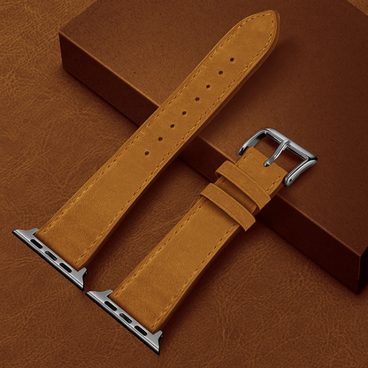 Curea Leather Heritage - Apple Watch 1/2/3/4/5/6/7/8/9/10/11/SE/SE2/SE3 - 38/40/41/42 MM - Maro